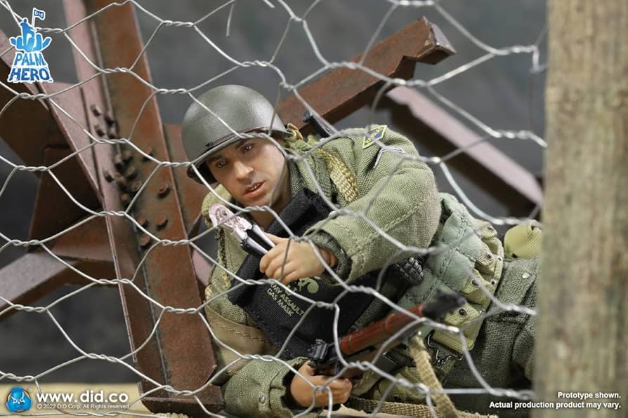 Amazon.co.jp: DID 1/12 WW2 US陸軍 第2レンジャー大隊 カパーゾ